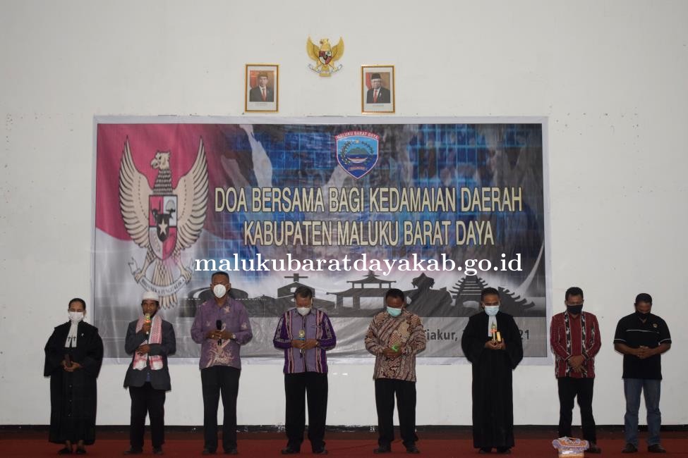 Doa Bersama Bagi Kedamaian Kabupaten Maluku Barat Daya