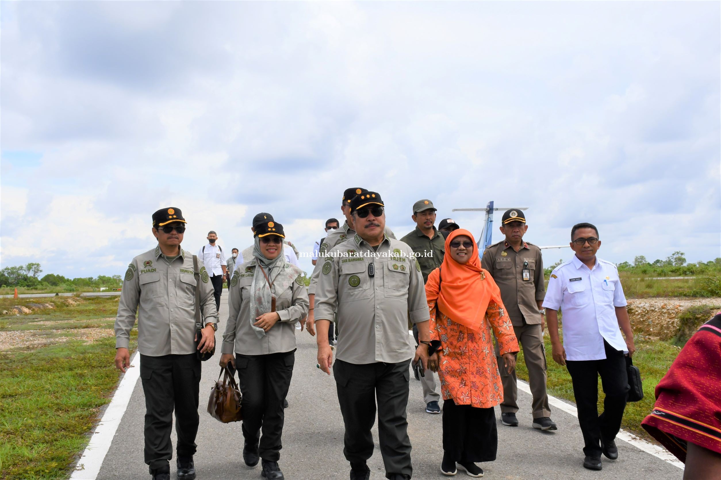 Kunjungan Kerja Inspektur Jenderal Kementerian Pertanian Republik Indonesia  di Kab. Maluku Barat Da